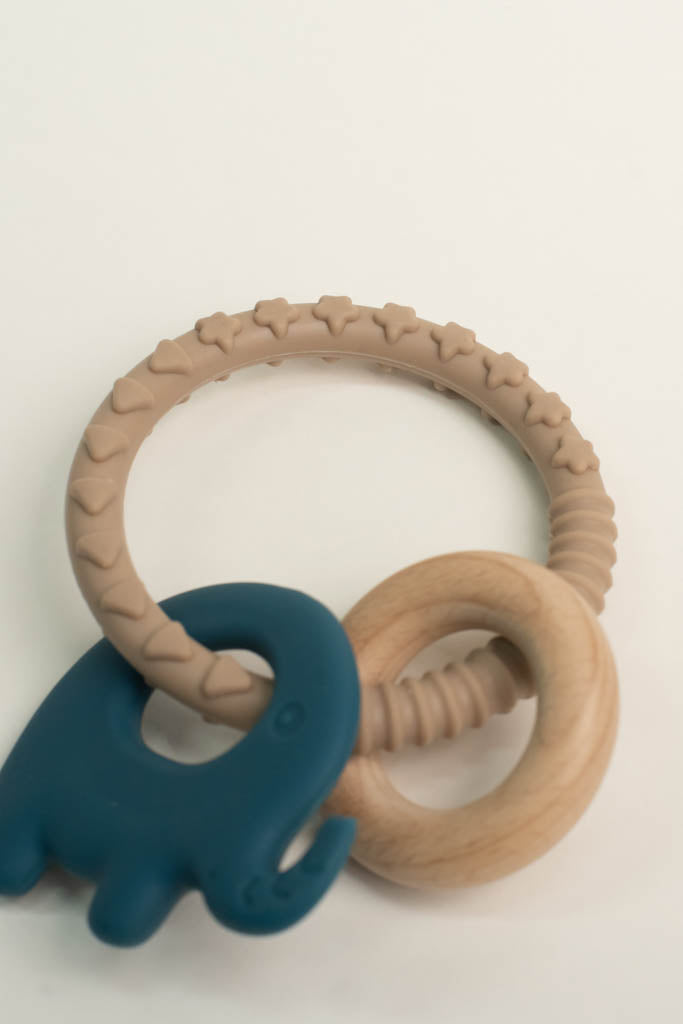 Elephant Teething Ring by Olive